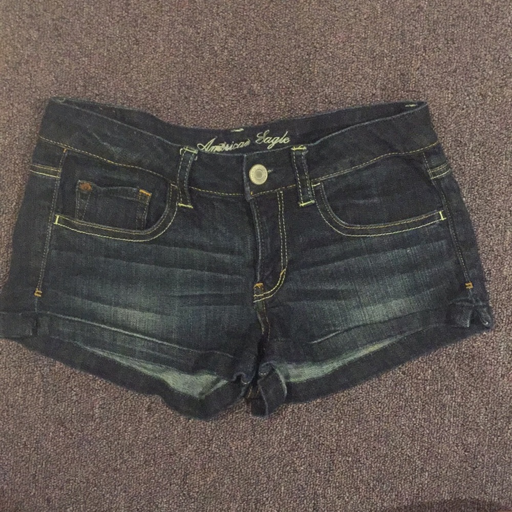 American Eagle Jean shortie shorts